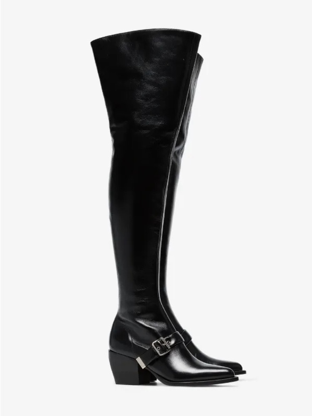 Chloé Rylee Over-the-Knee Boots Black EU 37/US 7 NWOB